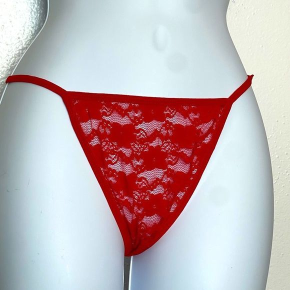 Chic Lover Red Lace Baby Doll with G String Size 3XL - Picture 3 of 7